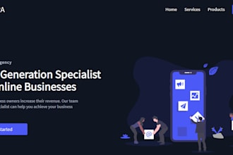 convert PSD or sigma to high converting landing page