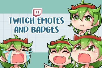 draw custom twitch emotes and sub badges