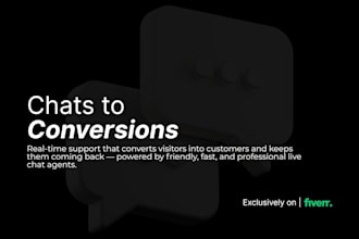be a reliable live chat agent for ecommerce and saas