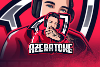 design professional twitch logo, twitch overlay