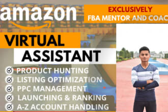 be your expert amazon fba virtual assistant pl PPC sourcing
