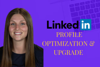 optimize and professionally upgrade your linkedin profile
