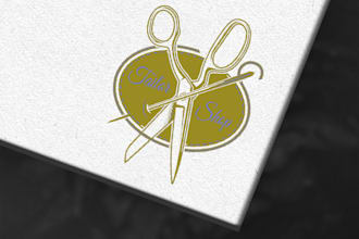 do amazing unique tailor shop logo with professional work