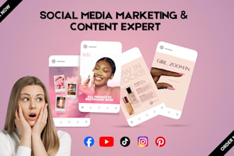 be beauty social media manager, cosmetics social media manager