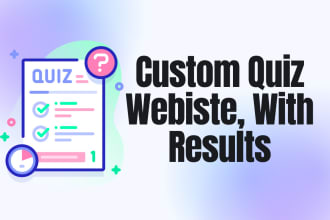 build a professional, SEO friendly wordpress quiz website