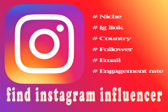 find the best verified instagram influencer