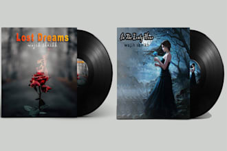 design unique album cover for you