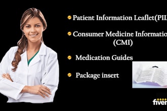 write medicine patient information leaflet