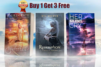 do fantasy book covers, kindle book covers in 7 hrs