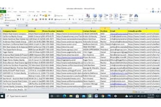 do b2b lead generation by data scrapping and internet research