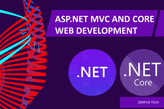 develop custom website in asp net mvc and core