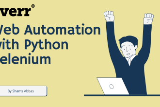 do web automation with python selenium