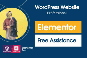 design, clone, revamp or redesign wordpress website elementor pro