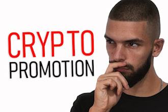 promote your crypto or nft