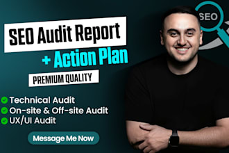 provide a website SEO audit report and action plan
