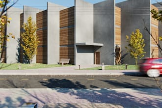 create photorealist 3d rendering