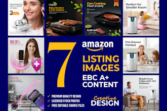 design amazon infographic lifestyle, amazon listing pictures