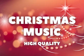 produce exclusive christmas holiday music for you