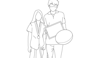 illustration based on your photos