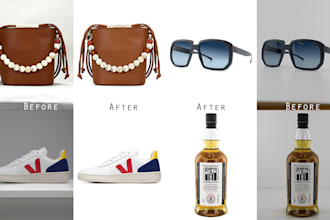 product photos editing and retouching services