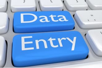 do data entry, data management and of data collection