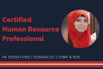 be your human resource consultant, assistant, and recruiter