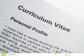 design cv, resume, cover letter and offer letter