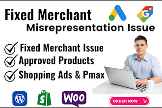 fix google merchant center misrepresentation suspension issue