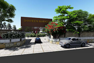 make 3d models and rendering in revit and lumion