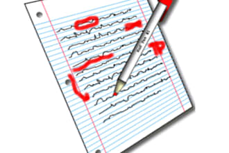 proofread documents for typographical and grammatical errors