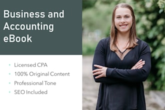 write an ebook on business or accounting