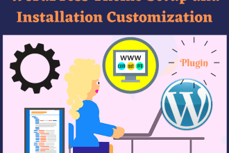 install setup wordpress theme, plugin, import demo and customization