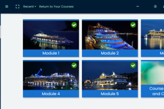 develop  an interactive course in moodle lms