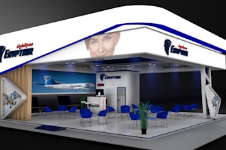 create 3d booths in a professional way and at low prices