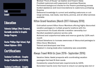 help redesign and, or revamp your resume