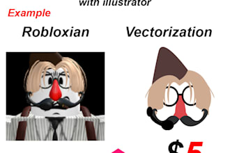 make a vector of your roblox heads face