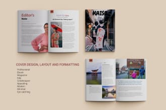 do ebook formatting and layout design