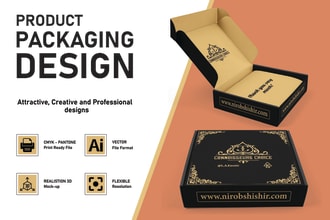 do creative mailer box and subscription box packaging design for your product
