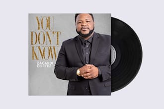 design a top notch gospel album cover and cd cover