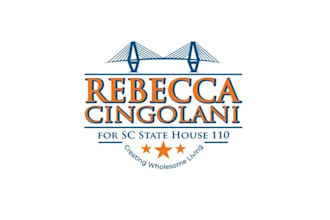 do a modern political campaign logo design