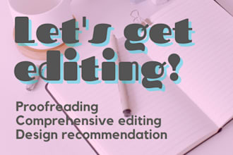 edit and proofread your work