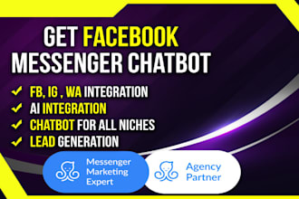 create a facebook messenger chatbot using manychat