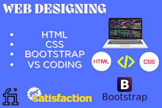 create web pages via vs coding