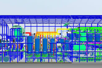 create 3d design for layouts pid piping isometrics