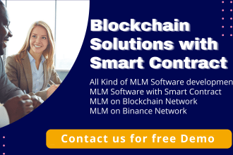 develop smart contracts blockchain based MLM software