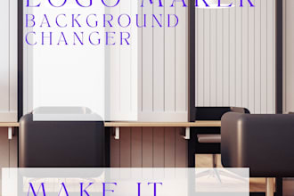 logo design, background change