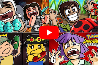 draw your youtube thumbails in cartoons