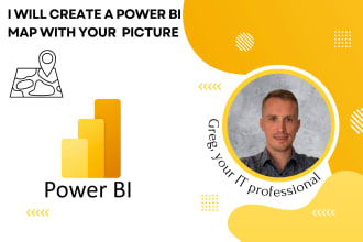 create a power bi map with your picture