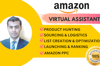 be amazon virtual assistant fba listing ranking PPC