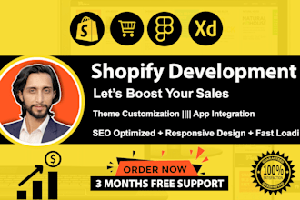 develop, fix, and customize your shopify store